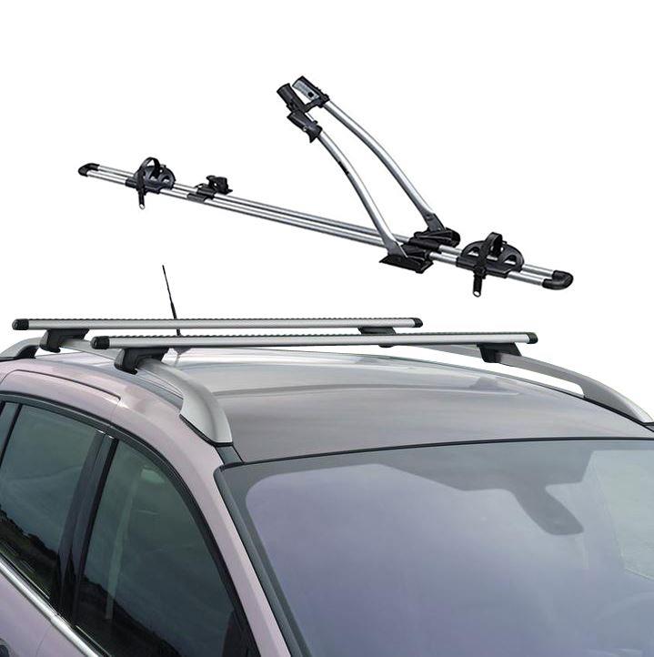 C-MAX ROOF CROSS BARS & THULE ROOF BIKE CARRIER FREERIDE 532