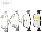 Rear Brake Pad Kit For Vehicles With Vented Front & Solid Rear Brake Discs