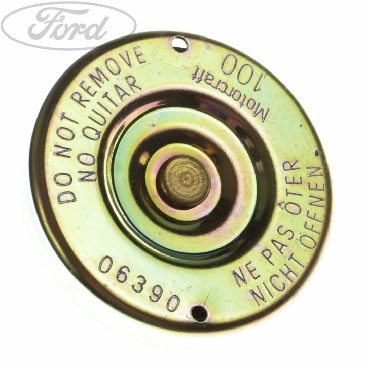 MOTORCRAFT RADIATOR CAP PLUG