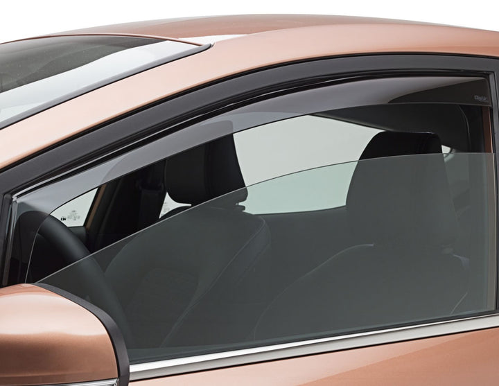 CLIMAIR®* WIND DEFLECTORS FOR FRONT DOOR WINDOWS, BLACK, FOR FIESTA & FIESTA VAN, 2017 - ONWARDS
