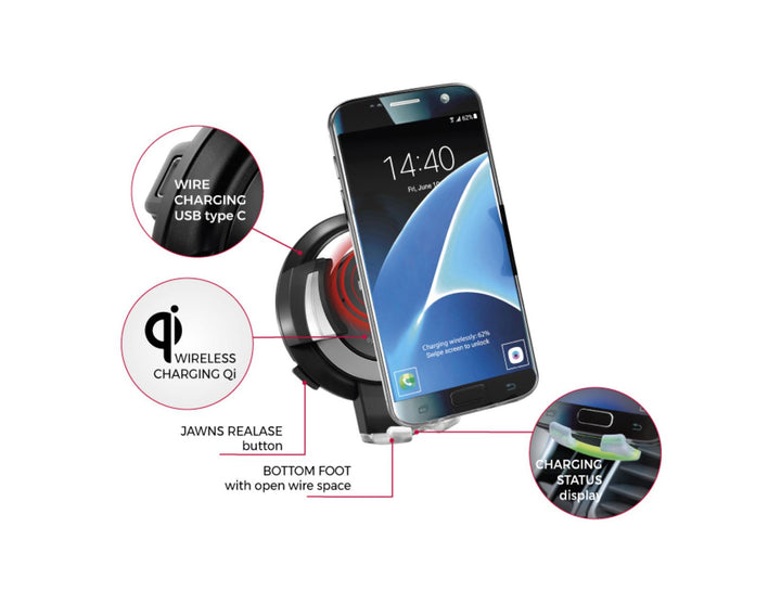 BURY* POWERMOUNT SYSTEM POWERCHARGE QI