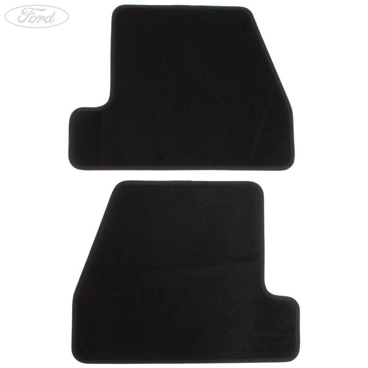 FOCUS ST FRONT & REAR FLOOR MATS SET VELOUR 2012-2014