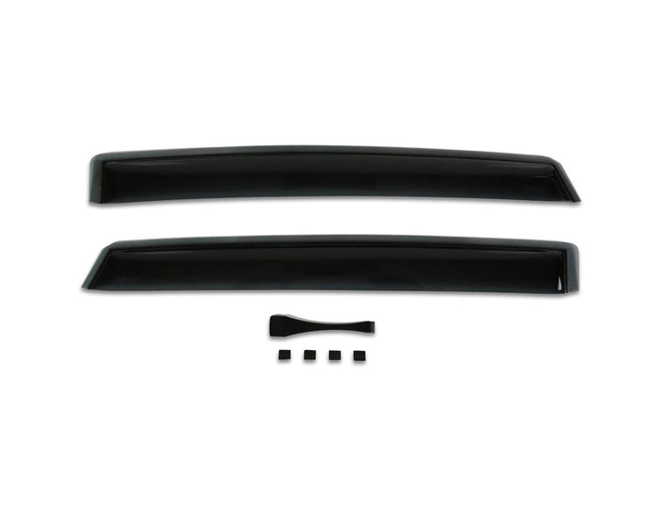 FIESTA FROM 07/2017 CLIMAIR®* WIND DEFLECTORS FOR REAR DOOR WINDOWS,BLACK