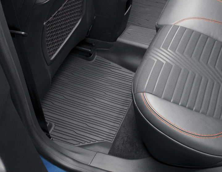 FIESTA & PUMA REAR RUBBER FLOOR MATS SET TRAY STYLE 2017 - ONWARD