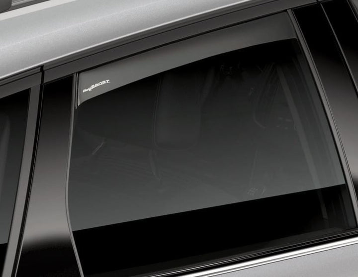 FOCUS CLIMAIR ®* WIND DEFLECTORS FOR REAR DOOR WINDOWS, BLACK