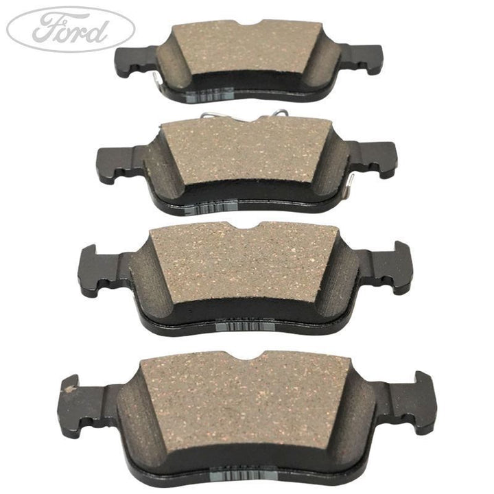 Rear Brake Pad Kit For Vehicles With Vented Front & Solid Rear Brake Discs