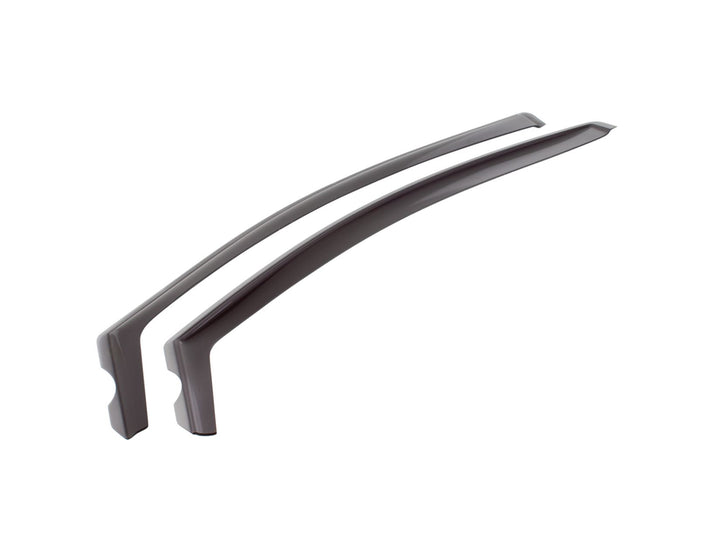 CLIMAIR®* WIND DEFLECTORS FOR FRONT DOOR WINDOWS, BLACK, FOR FIESTA & FIESTA VAN, 2017 - ONWARDS