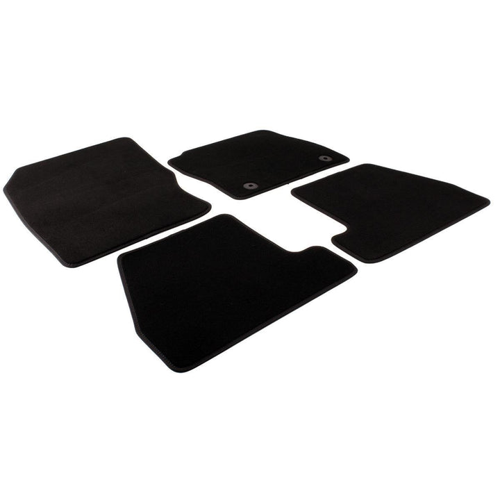 FOCUS ST FRONT & REAR FLOOR MATS VELOUR NO LOGO 2014-15