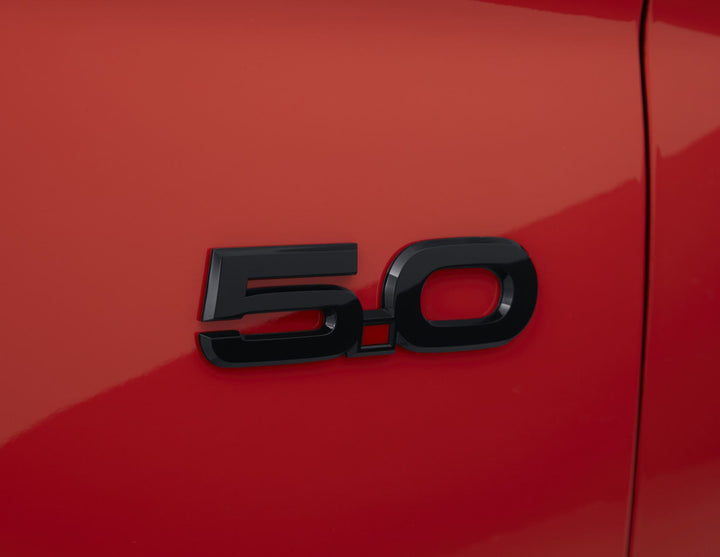 Ford Performance Mustang GT Near Side / Passenger Side 5.0 Wing Badge Black