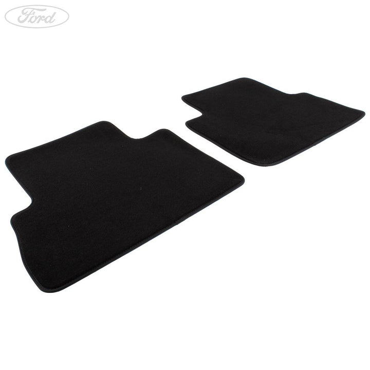 C-Max Rear 2nd Row Floor Mats Set Velour Charcoal 2015-2019