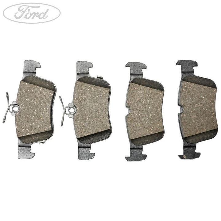 Rear Brake Pad Kit For Vehicles With Vented Front & Solid Rear Brake Discs