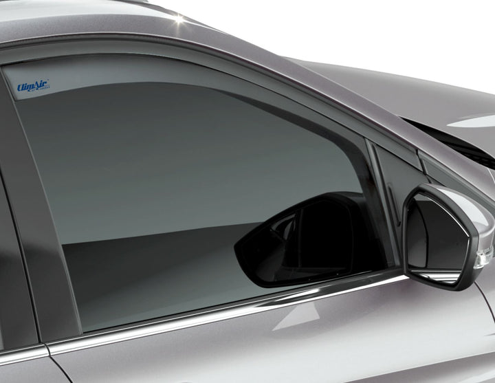 CLIMAIR®* WIND DEFLECTORS FOR FRONT DOOR WINDOWS, BLACK, FOR FORD KUGA 2012 - ONWARD
