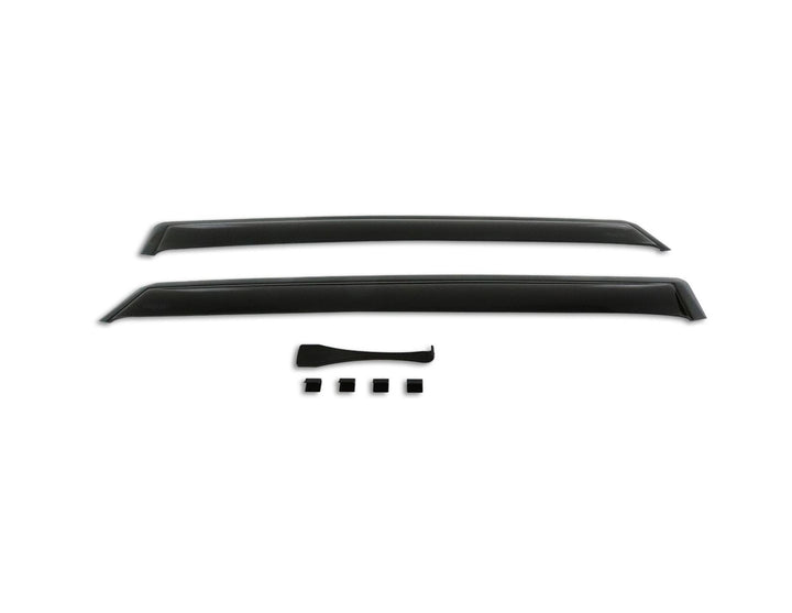 FIESTA FROM 07/2017 CLIMAIR®* WIND DEFLECTORS FOR REAR DOOR WINDOWS,BLACK