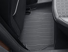 FIESTA & PUMA REAR RUBBER FLOOR MATS SET TRAY STYLE 2017 - ONWARD
