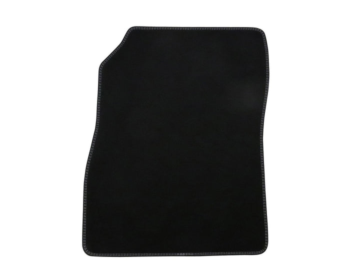 FIESTA VELOUR FLOOR MATS FRONT, WITH METAL GREY STITCHING AND FITTING HOLES, 2017 - ONWARD