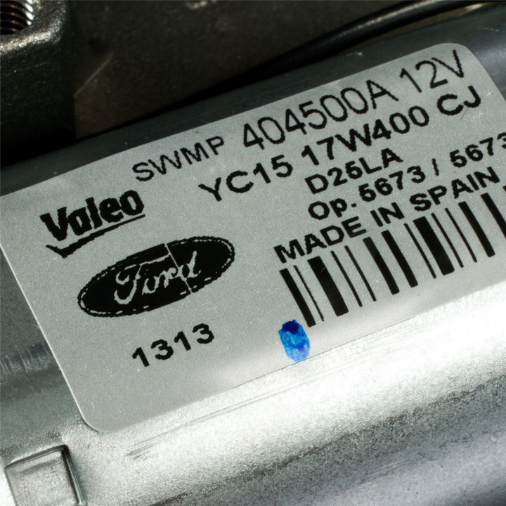 TRANSIT MK5 MK6 N/S REAR WIPER MOTOR WITH DUAL REAR DOORS