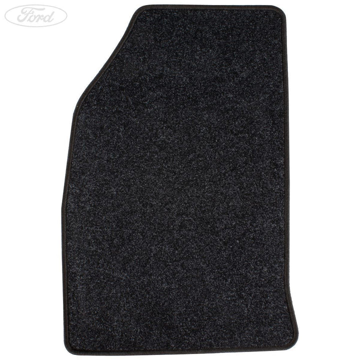 FUSION FRONT & REAR CARPET FLOOR MATS CONTOURED SATIN BLACK 2008-2012
