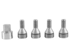 KA 09/2008-05/2016 LOCKING WHEEL NUTS KIT FOR ALLOY WHEELS