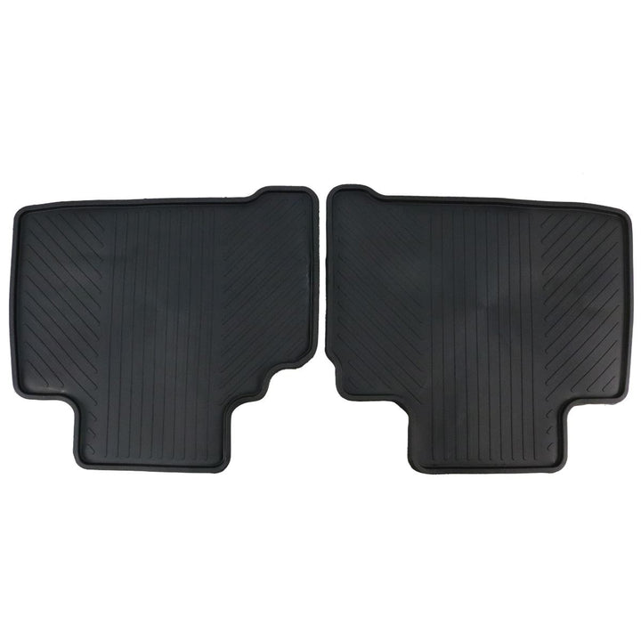 S-MAX FROM 05/2015/GALAXY FROM 05/2015 RUBBER FLOOR MATS REAR,BLACK