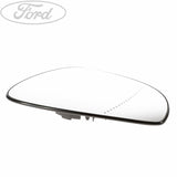 FIESTA N/S WING MIRROR GLASS
