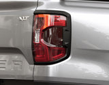 RANGER FROM 06/2022 REAR LAMP COVER KIT MATT BLACK SURROUND