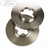 TRANSIT MK6 ALL SHORT/MEDIUM FRONT BRAKE DISCS 2000-2006