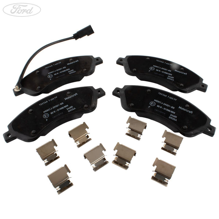 TRANSIT MOTORCRAFT FRONT BRAKE PAD SET TDCI