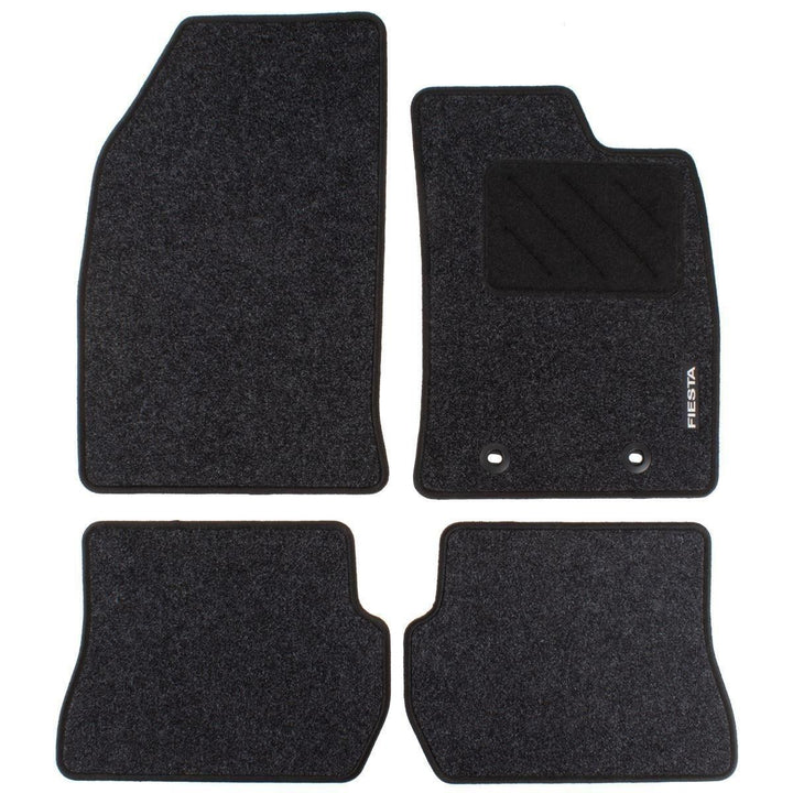 FIESTA MK6 FUSION FRONT & REAR CARPET FLOOR MATS 2002-2012