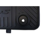 FOCUS ELECTRIC FROM 02/2010 RUBBER FLOOR MATS FRONT,BLACK
