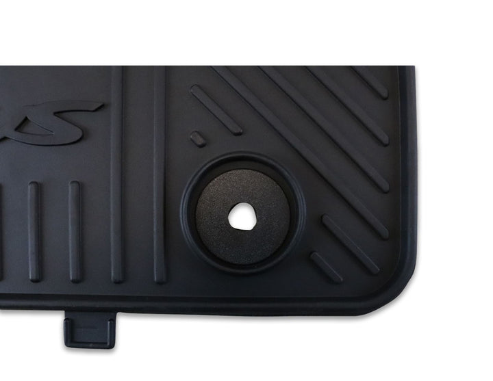 FOCUS ELECTRIC FROM 02/2010 RUBBER FLOOR MATS FRONT,BLACK