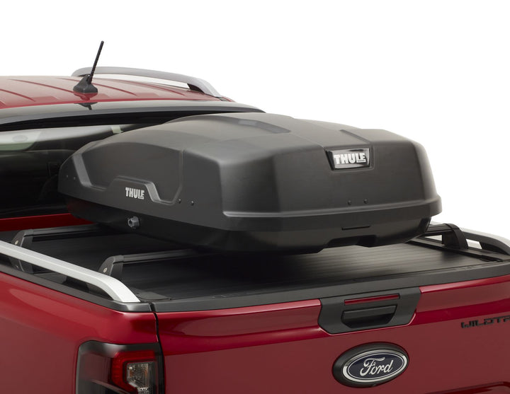 THULE®* 300L ROOF BOX FORCE XT S, BLACK MATTE MOUNTS TO POWERCLICK QUICK- MOUNT SYSTEM