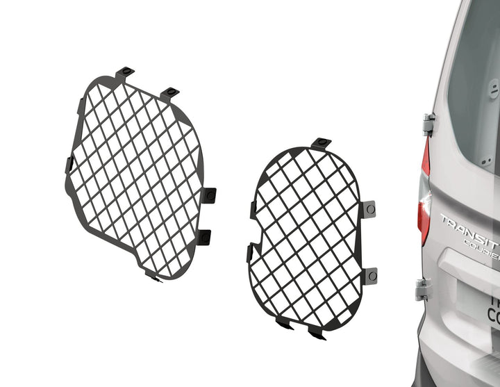 TRANSIT COURIER REAR WINDOW PROTECTION GUARD FOR CARGO DOORS