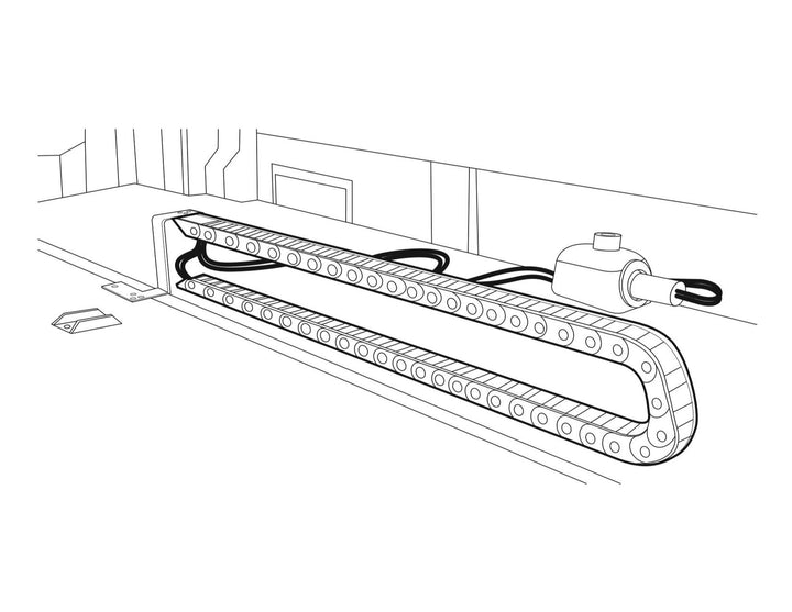 RANGER FROM 01/2012 ARB* CABLE GUIDE FOR COOLBOX DRAWER