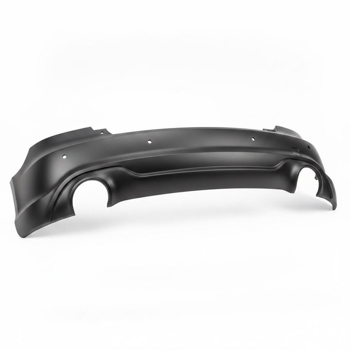 GALAXY REAR BUMPER COVER VALANCE PANEL CARBON BLACK WITH REAR PARKING AID SENSOR HOLES 2015-2023