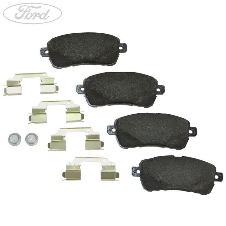 FIGO KA+ FRONT BRAKE PAD KIT INC. 4X BOLTS 06/2016-