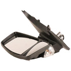 TRANSIT CUSTOM N/S DOOR REAR VIEW MIRROR HOUSING BLACK 12-