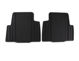 KUGA 01/2008-10/2012 RUBBER FLOOR MATS REAR,BLACK