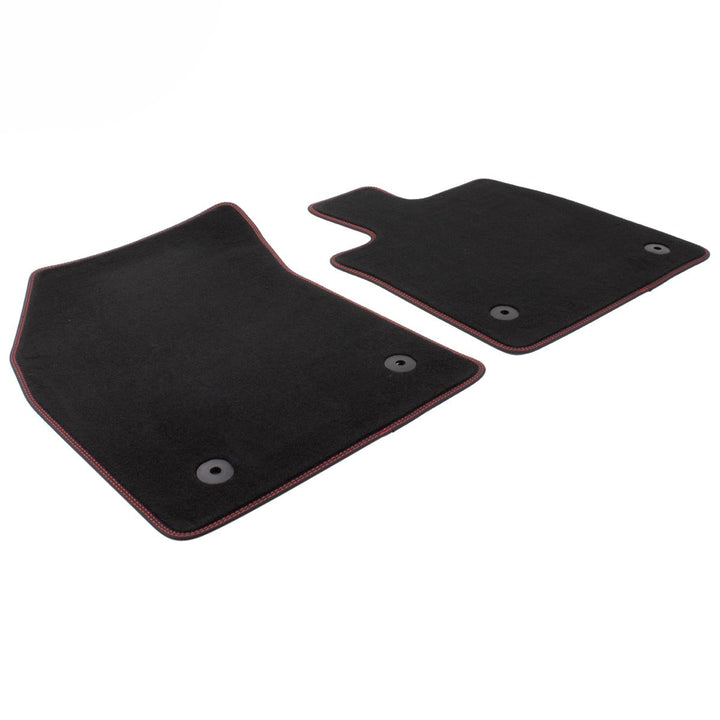 FOCUS FROM 04/2018 PREMIUM VELOURS FLOOR MATS FRONT