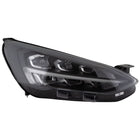 FOCUS O/S DRIVER SIDE LED HEADLIGHT HEADLAMP + BLACK BEZEL