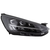 FOCUS O/S DRIVER SIDE LED HEADLIGHT HEADLAMP + BLACK BEZEL