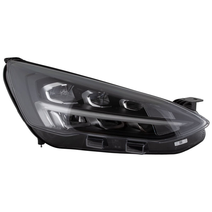 FOCUS O/S DRIVER SIDE LED HEADLIGHT HEADLAMP + BLACK BEZEL