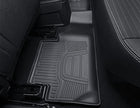 ECOSPORT RUBBER FLOOR MATS REAR SET, TRAY STYLE, BLACK, 2017 - ONWARDS