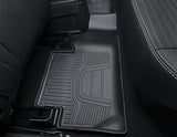 ECOSPORT RUBBER FLOOR MATS REAR SET, TRAY STYLE, BLACK, 2017 - ONWARDS