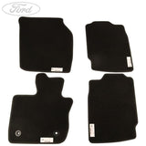 MONDEO FRONT & REAR CONTOURED FLOOR MATS VELOUR 2017-