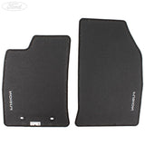 FIESTA MK6 FUSION FRONT CONTOUR FLOOR MAT CARPET SET VELOUR
