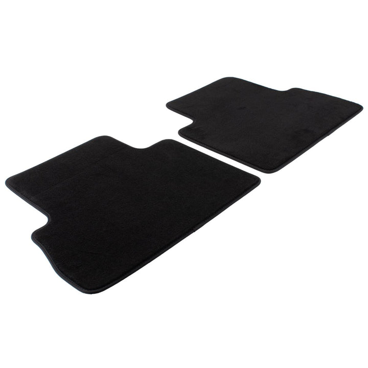 C-MAX REAR FLOOR MATS SET 2ND ROW VELOUR CHARCOAL 2015-