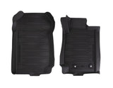 RANGER 01/2012-06/2022 RUBBER FLOOR MATS FRONT AND REAR,BLACK