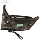 TRANSIT MK8 N/S DOOR MIRROR HOUSING & GLASS LARGE HEAD 14-