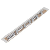 EDGE TAILGATE SPORT BADGE BRIGHT CHROME 2016-2018