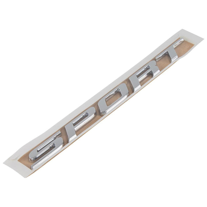 EDGE TAILGATE SPORT BADGE BRIGHT CHROME 2016-2018